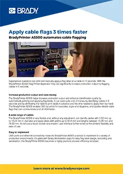 A5500 Infosheet Europe English