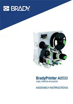 Manual Label Printer Applicator A8500 English