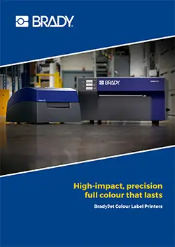 BradyJet Colour Printers brochure Europe English