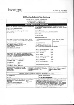 BMP21-PLUS-BATT-UN38-3 Test report