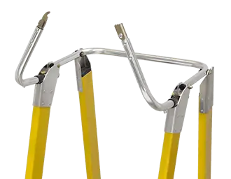 Safety Step Platform Accessories: Rear Safety Rail