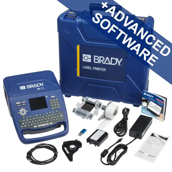 Imprimantă portabilă de etichete M710, QWERTY EU, cu Brady Workstation PWID Suite